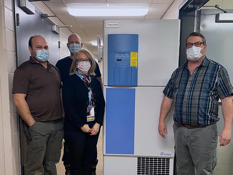 Manitoulin Health Centre Purchases Ultra Low Freezer