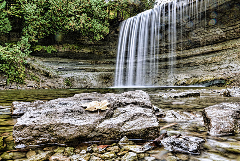 Image taken by Craig Jackson of a local water fall.