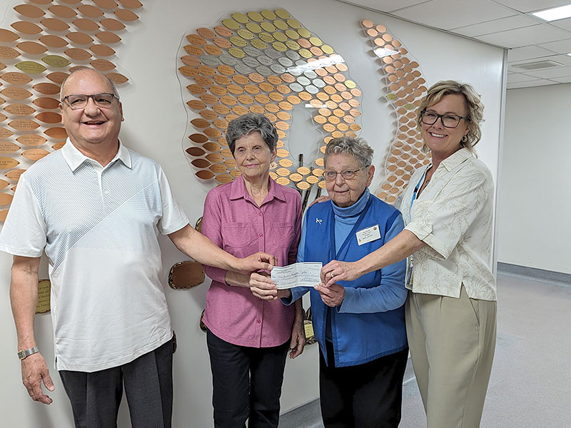 MHC Auxiliary Donation for Vital Signs Monitor