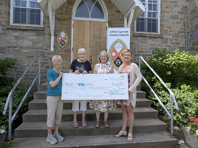 United Churches Support Chemotherapy Care with $1,000 Donation