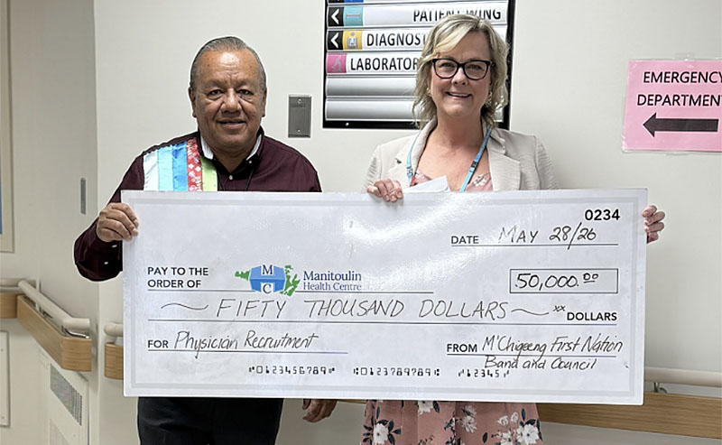 M’Chigeeng First Nation Challenges Others to Support Rural Healthcare Recruitment Efforts