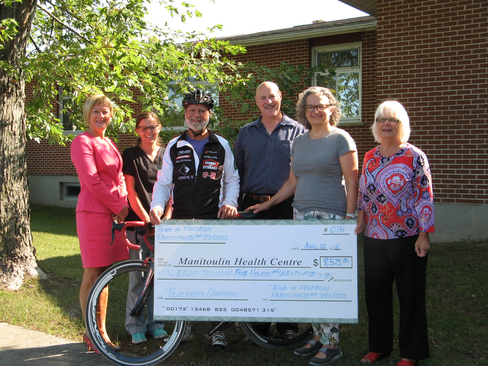 Annual Tour de Meldrum Benefits Auxiliary and MHC